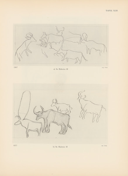 Ekade Ektab die Felsbilder Fezzans Pl40 1937