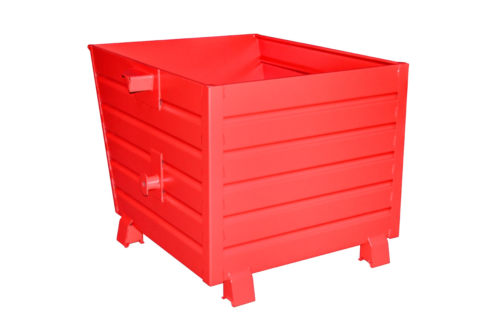 Stapelkieper BSK 90, gelakt, Vuurrood