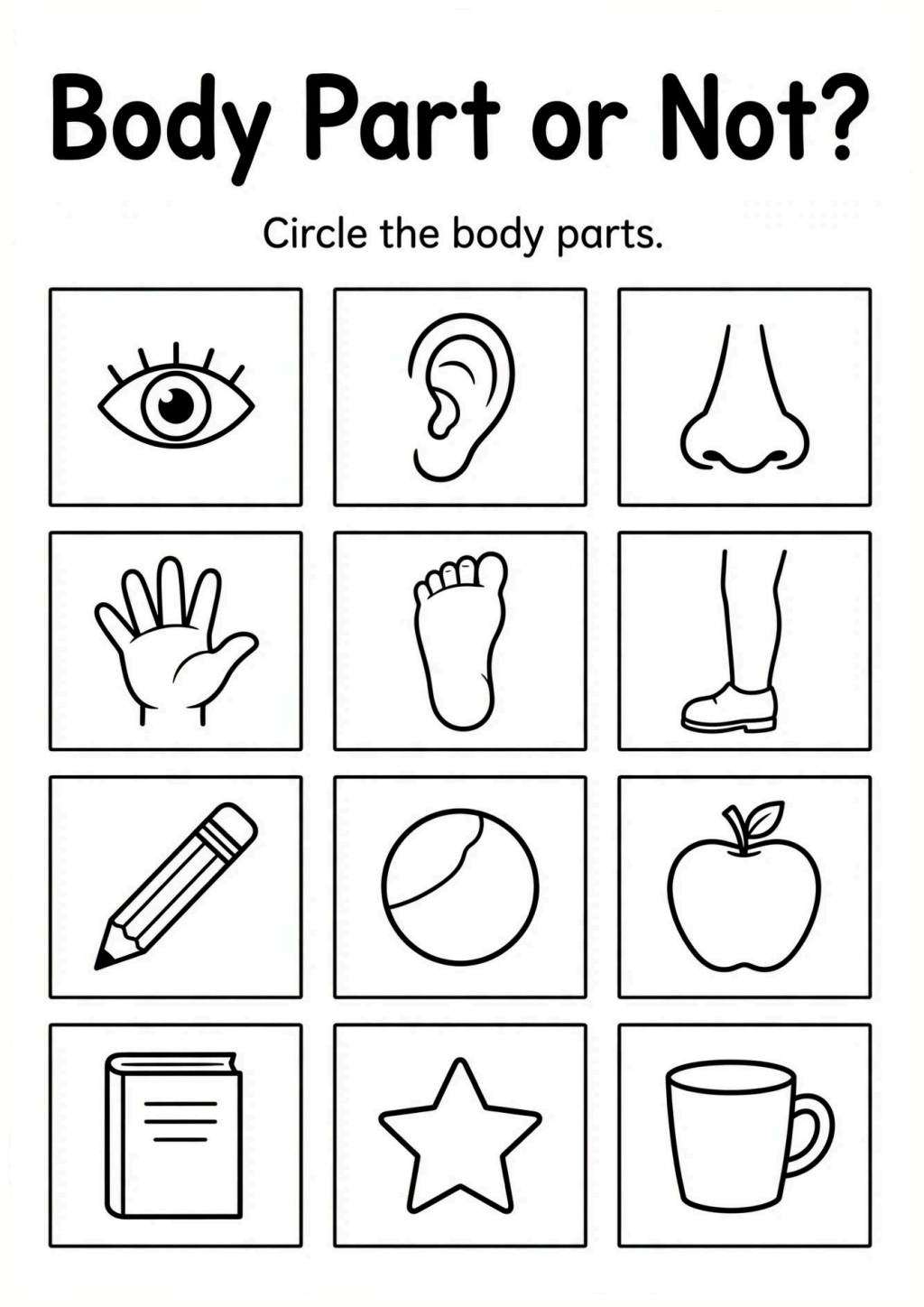 Body Part or Not?
