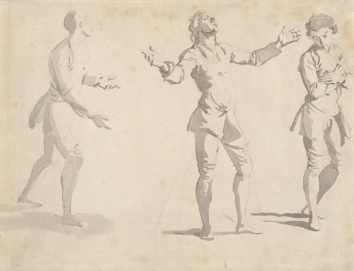 Three Figure Studies 17401750