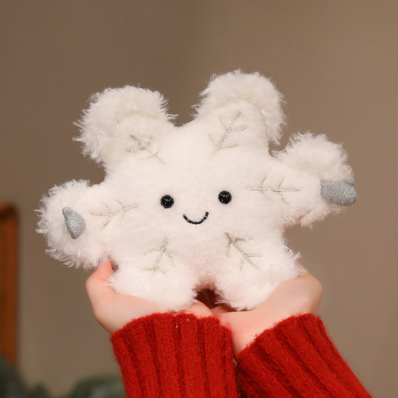 Christmas plush toys, Christmas tree and snowflake