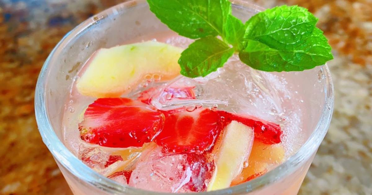 Soda dâu, táo 🍓🍏