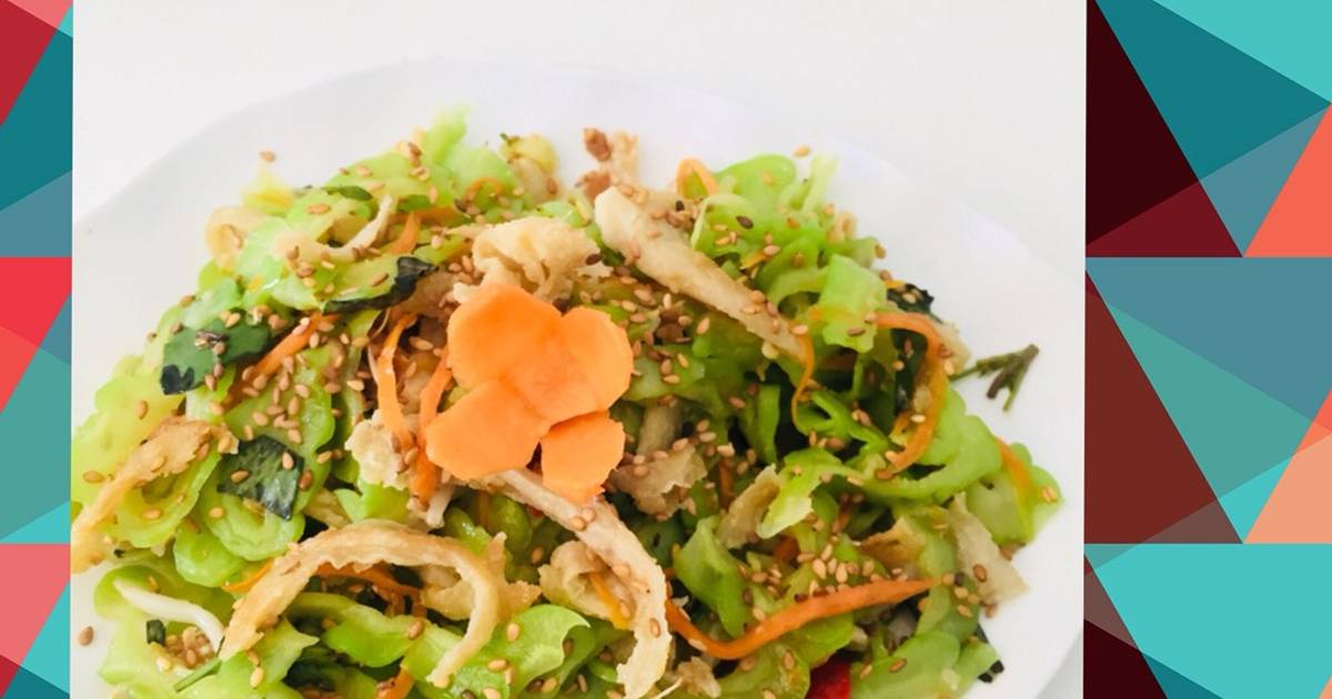 Gỏi khổ qua chay