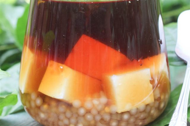 Chè Khúc Bạch Đường Nâu
