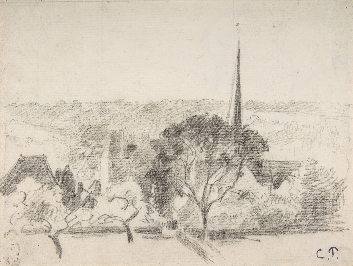 The Church at Eragny ca 189495