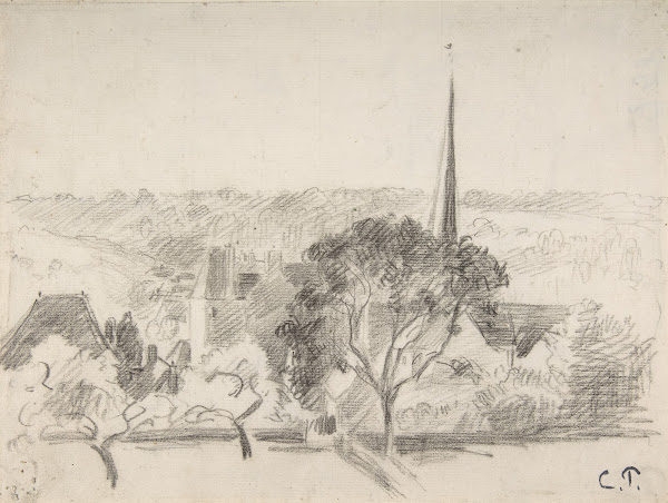 The Church at Eragny ca 189495