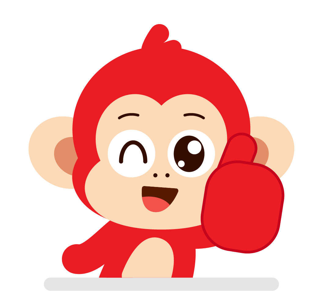 Max – mascot Monkey Stories