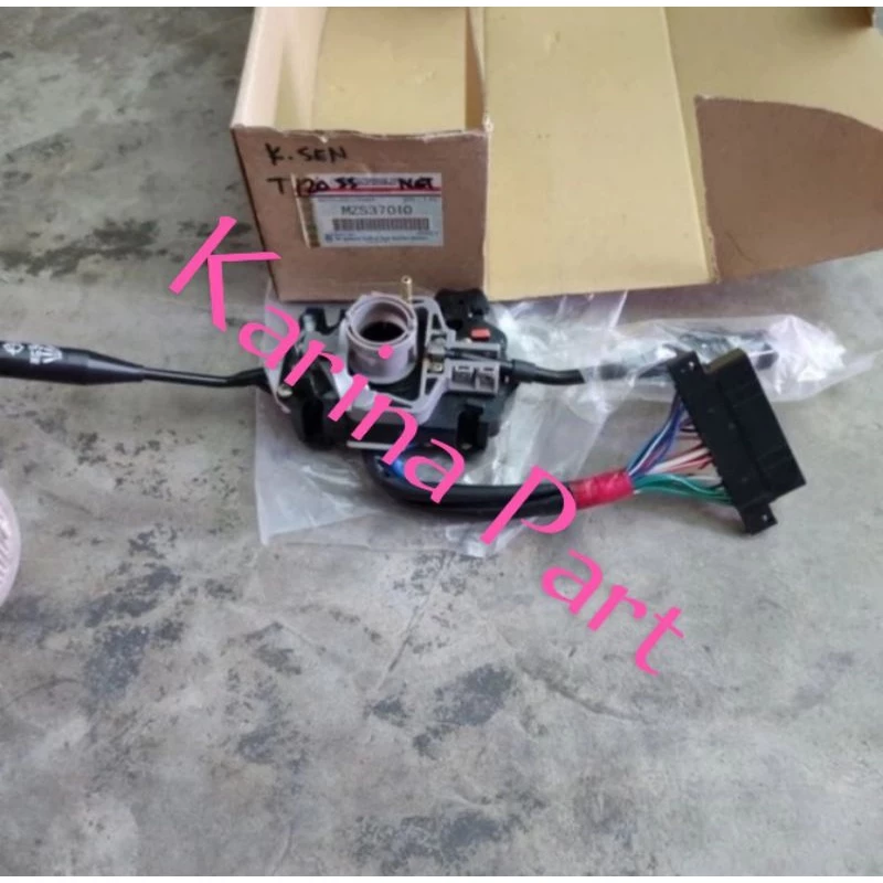 Saklar Sen Wiper T120ss Original Mitsubishi MZS37010 untuk Kenyamanan Berkendara
