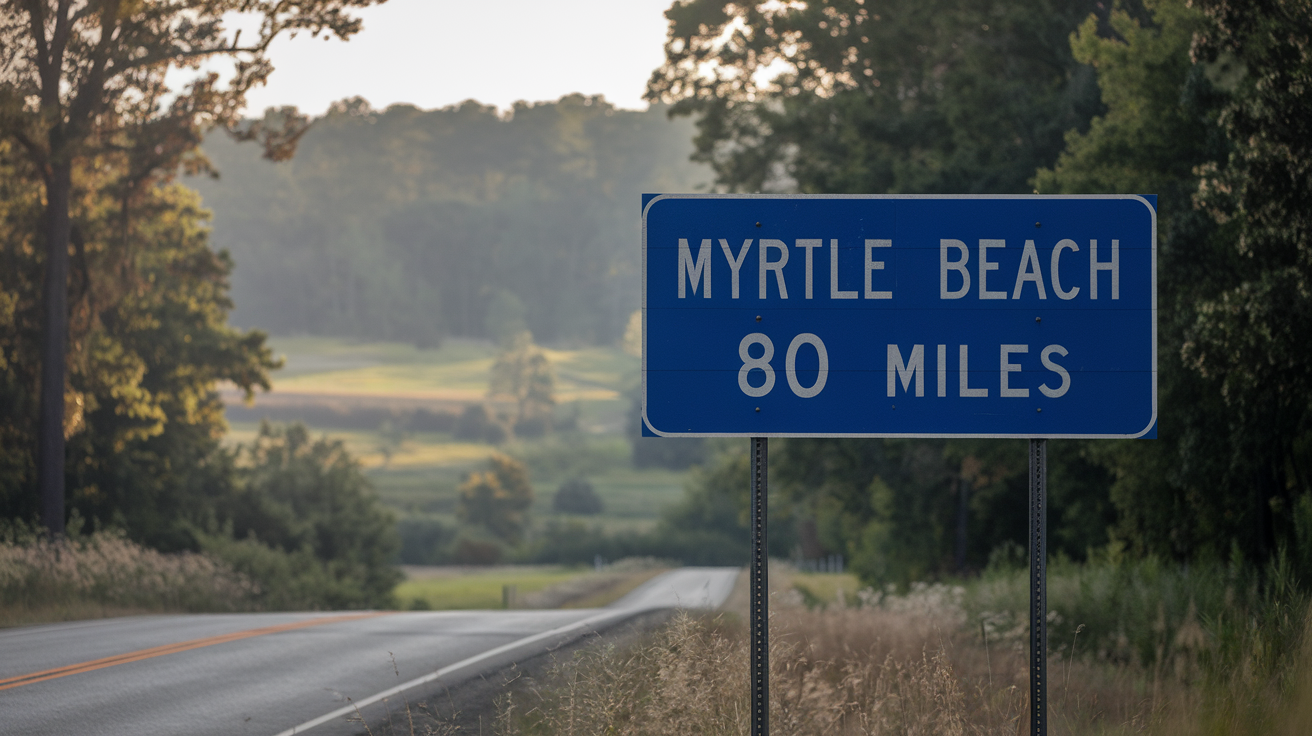How Far Is Myrtle Beach from 28460? Travel Guide & Tips
