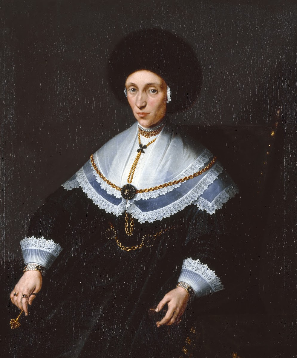 Portrait of Maria Salome von Stalburg 1602 1646 Wife of Johann Maximilian zum Ju