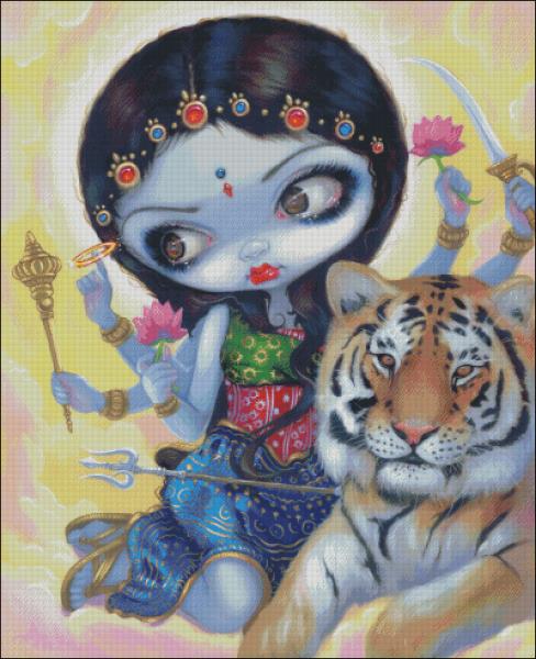CMP 220361 Durga And The Tiger