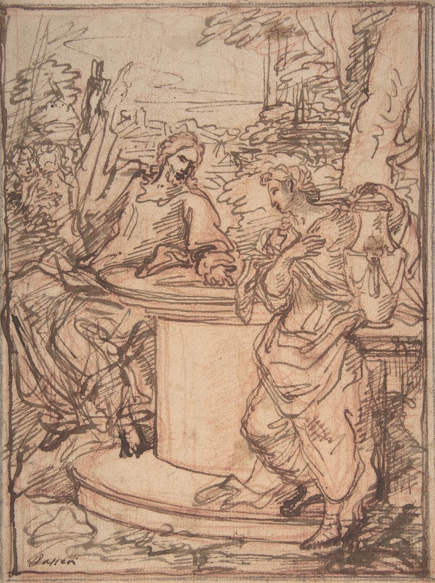 Christ And The Samaritan Woman At The Well