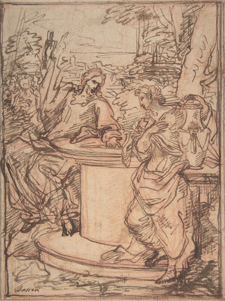 Christ And The Samaritan Woman At The Well