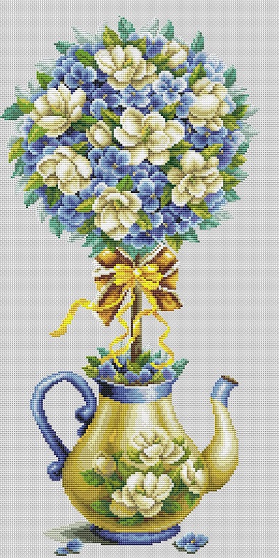 DOME70302 The Magnolia Pot