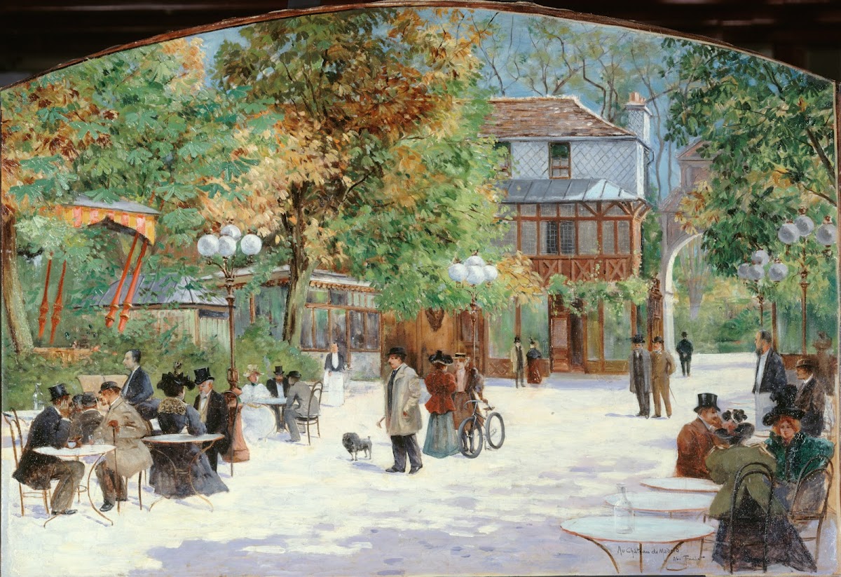 Au Chalet du Château de Madrid au Bois de Boulogne 1895