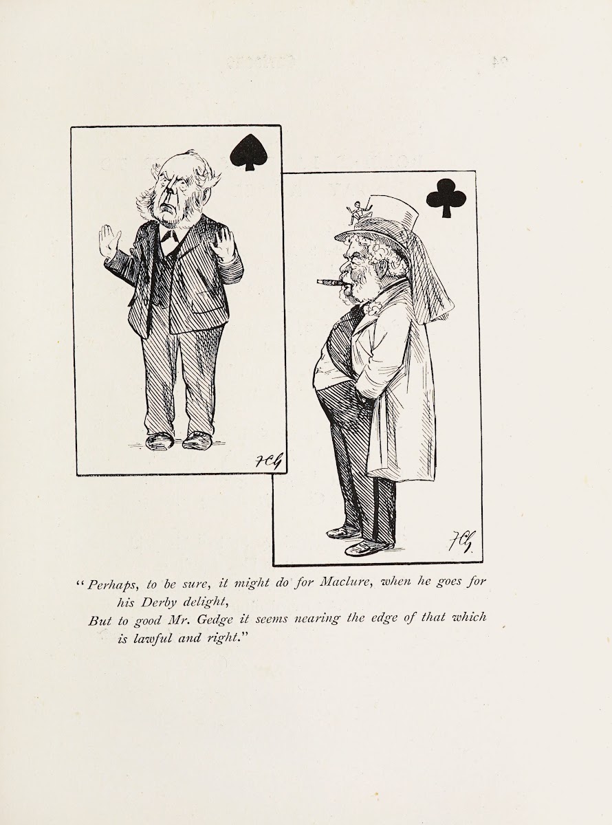 Cartoons in rhyme and line Pl27 1905