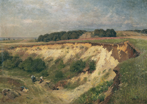 Die Sandgrube 1900