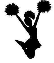 Cheerleader Silhouette