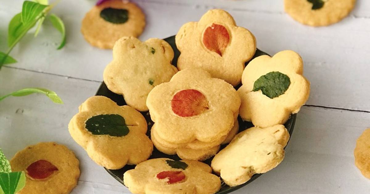 Bánh quy hoa tươi