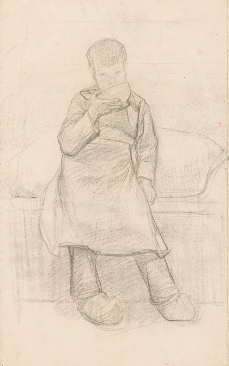 Drinkende jongen 1874   1925