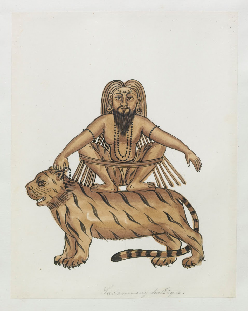 Paintings from the Chidambaram Shrine Pl058 1820 1830