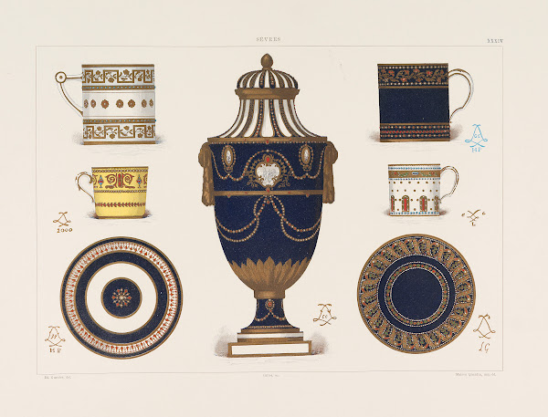Porcelaine tendre de Sèvres 1891