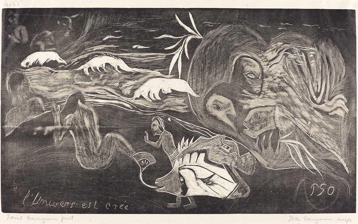 The Universe is Created LUnivers est cree II c 1894