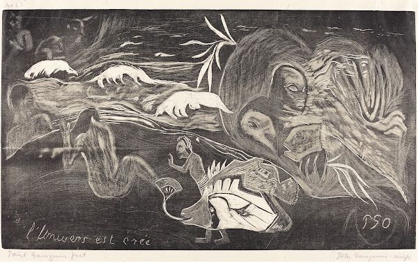 The Universe is Created LUnivers est cree II c 1894