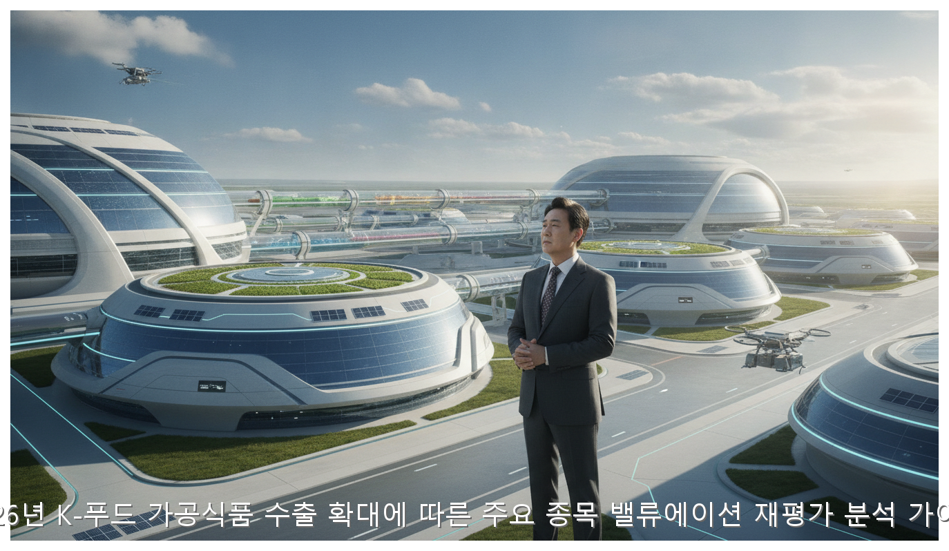 2026년 K-푸드 가공식품 수출 확대에 따른 주요 종목 밸류에이션 재평가 분석 가이드 핵심 안내 및 분석 인포그래픽 (5)