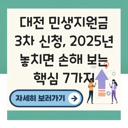 대전 민생지원금 3차 신청 대표 이미지