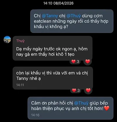 Khách hàng nói gì về One Eat Clean
