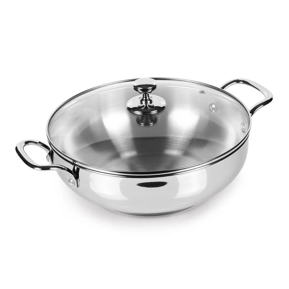 Milton Procook Kadhai with Glass Lid