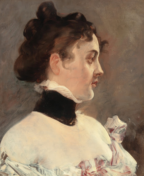 Young Woman in Profile