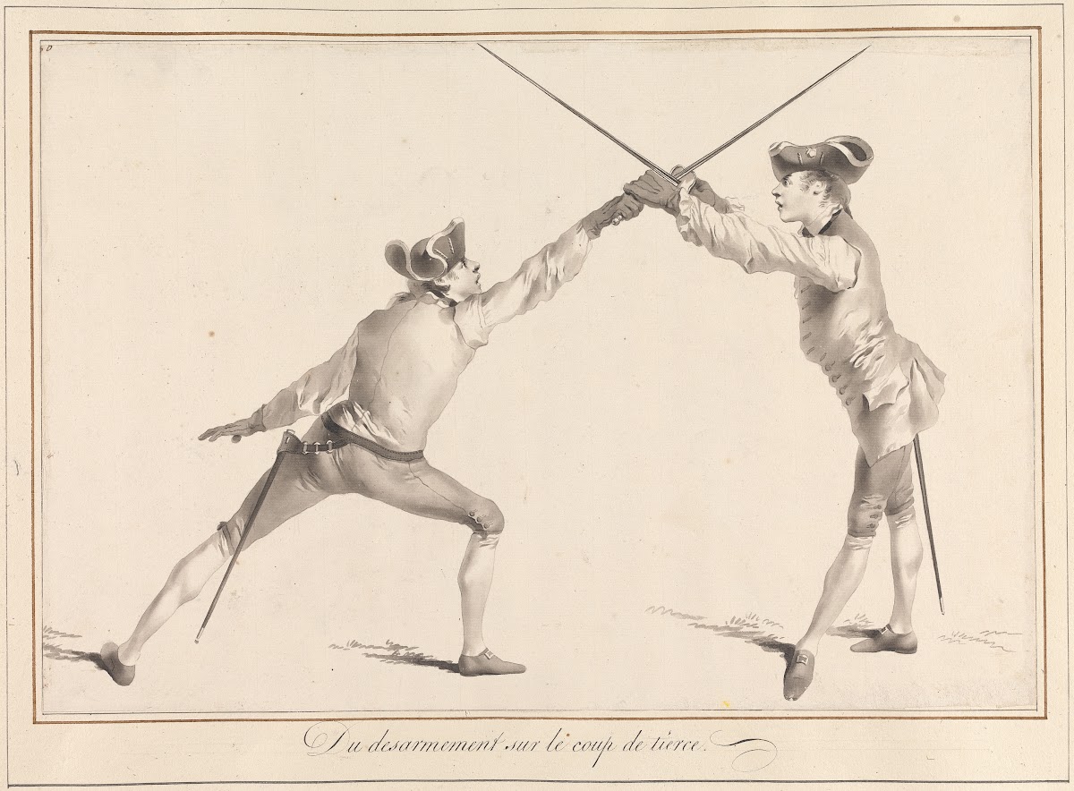 Du Desarmement sur le Coup de Tierce 1763
