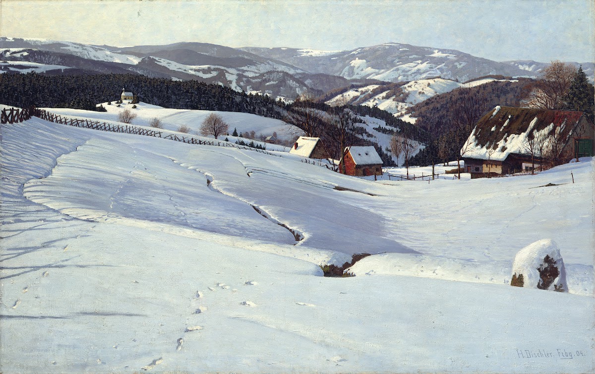 Winter Morning in the Black Forest 1904
