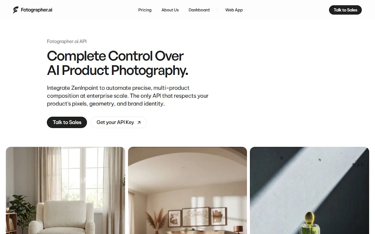 Captura de Fotographer AI