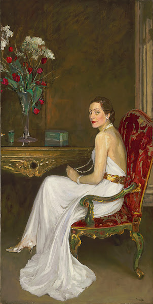 The Lady in White Viscountess Wimborne 1939