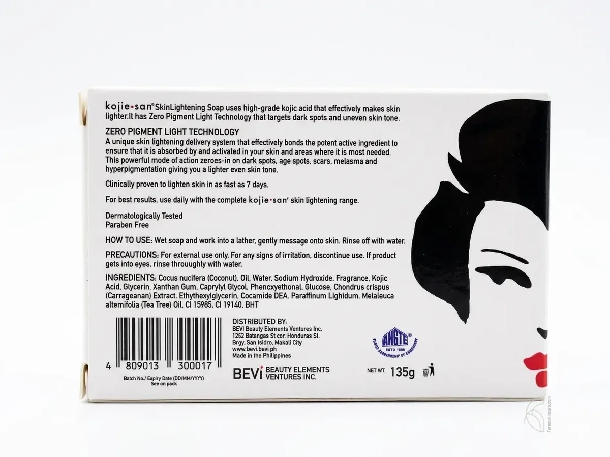 Kojie San Zero Pigment Skin Lightening Soap