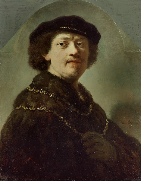Self Portrait in a Black Cap 1637