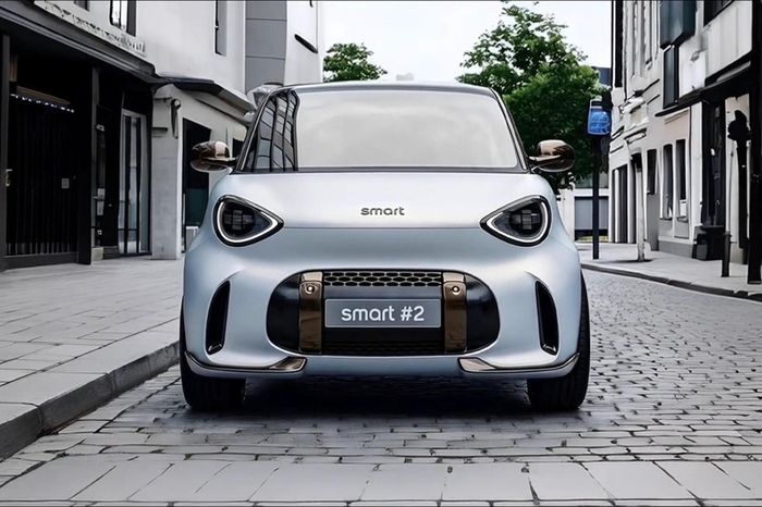 Cận cảnh mẫu Smart #2 2027 hoàn toàn mới - Chuyên trang Cartimes - Tạp chí Công Thương