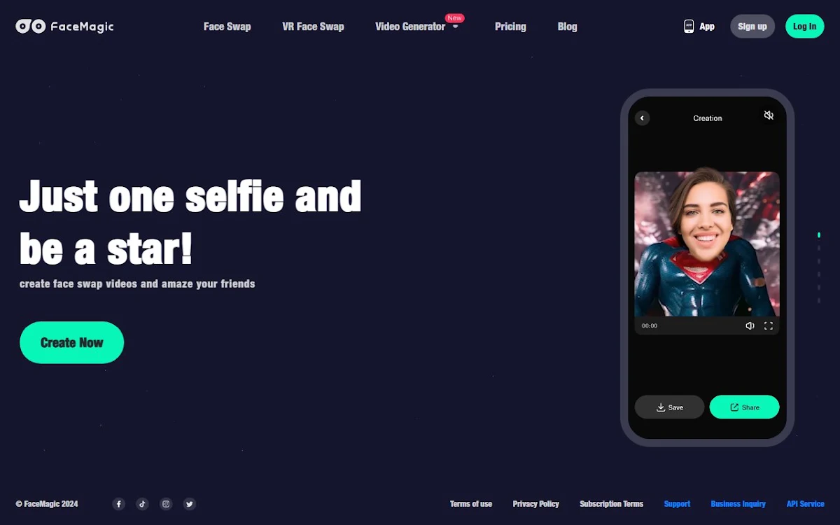 Captura de FaceMagic