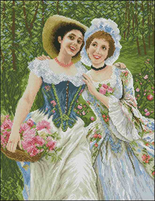 CMP 270354 Girls In The Garden