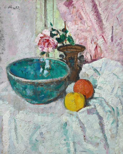 Pink Rose Fruit and Still Life