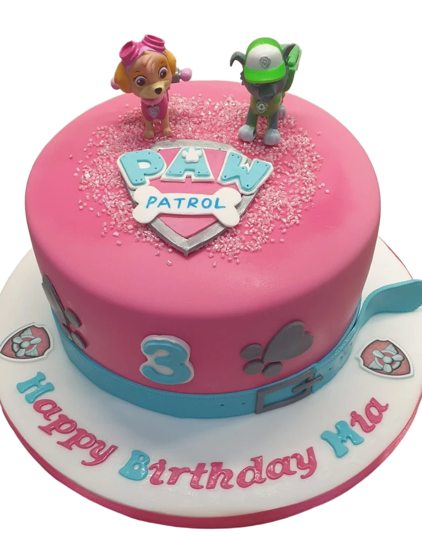 Paw Patrol Skye & Everest Birthday Cake CB-NC384