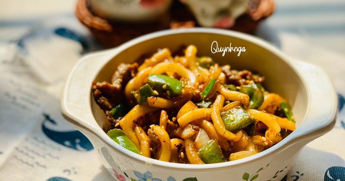 Mì udon xào kiểu hàn - Yaki udon