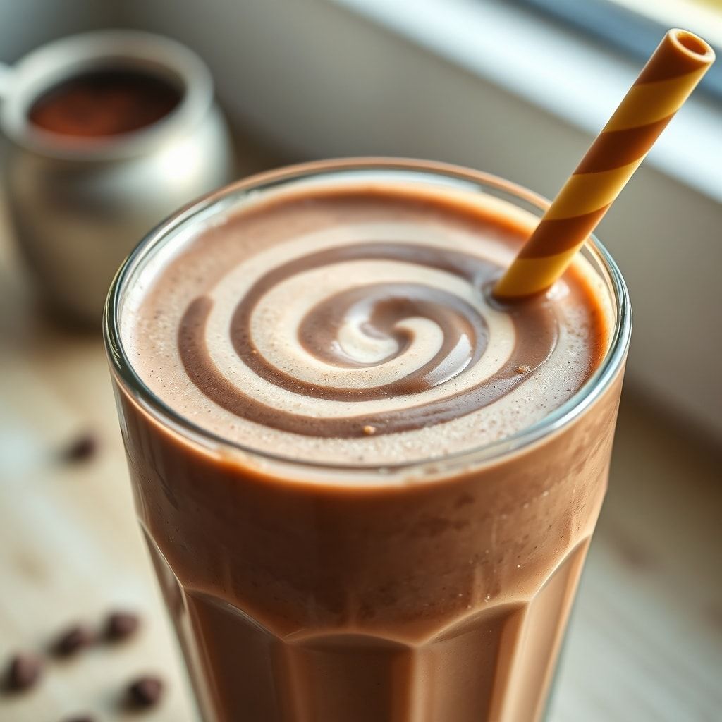Creamy Chocolate Banana Smoothie Recipe for Easy Breakfast (5-Minute, 1 Blender)