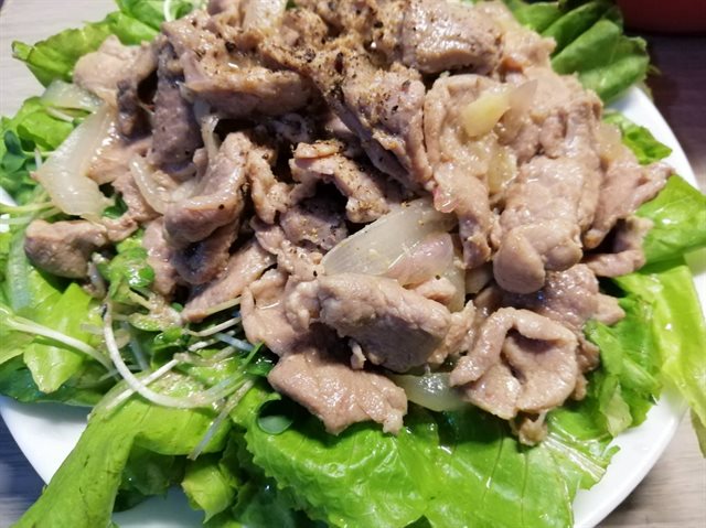 Thịt Xào Giấm