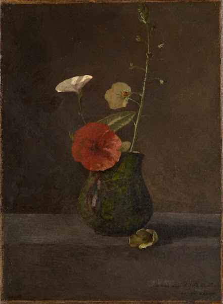 Blumenstilleben im grünen Krug 1866 1868