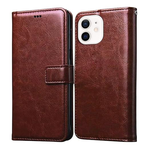 Flip Cover for Apple iPhone 11 | Premium Leather Finish | Inbuilt Pockets & Stand | Flip Case