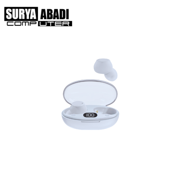 HEADSET ROBOT DOTS 2 WHITE